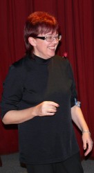 Dráža Francková jako Hlas z gramofonu