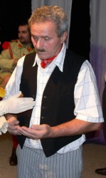 Václav Lochman jako Jacques Tardiveau, sluha v salónu, člen gardy