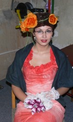 Eliška Čejková jako Clotilda, sestřenka, teprve bude bohatá nevěsta